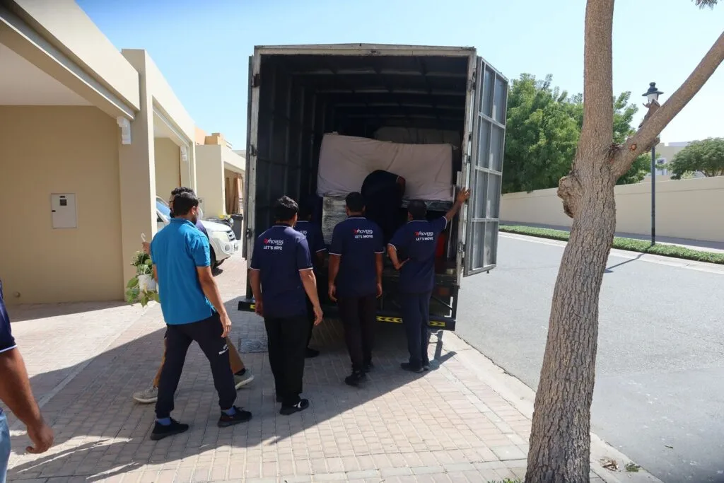 High-rise moving in JLT Dubai with professional movers handling elevator access