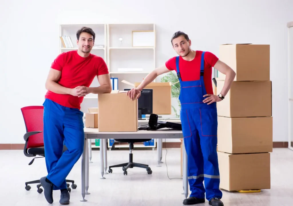 Secure storage facility used by furniture movers serving Dubai Marina clients